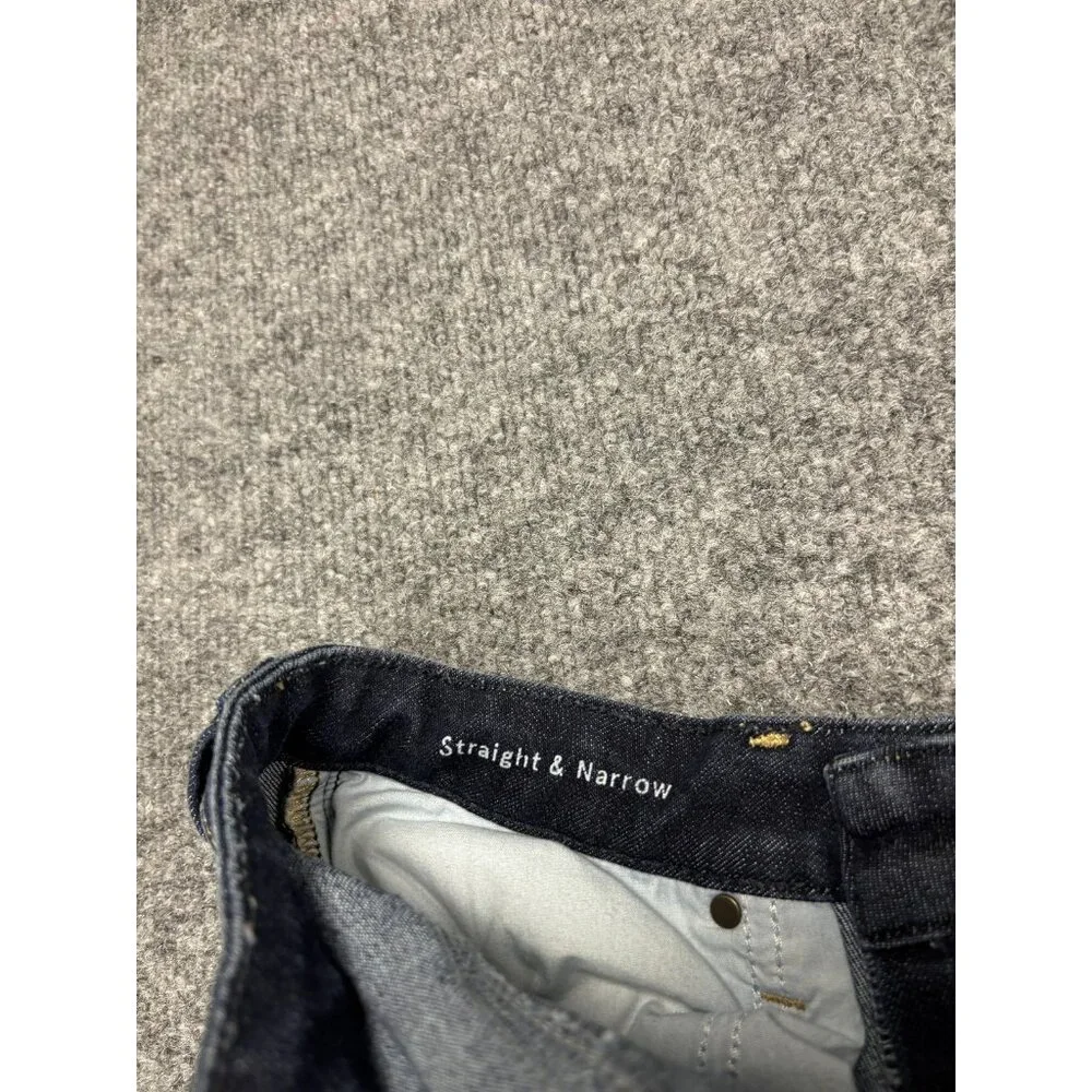 Dish Denim Jeans Womens 26x32 Dark Wash Straight & Narrow Stretch Blue‎ Denim